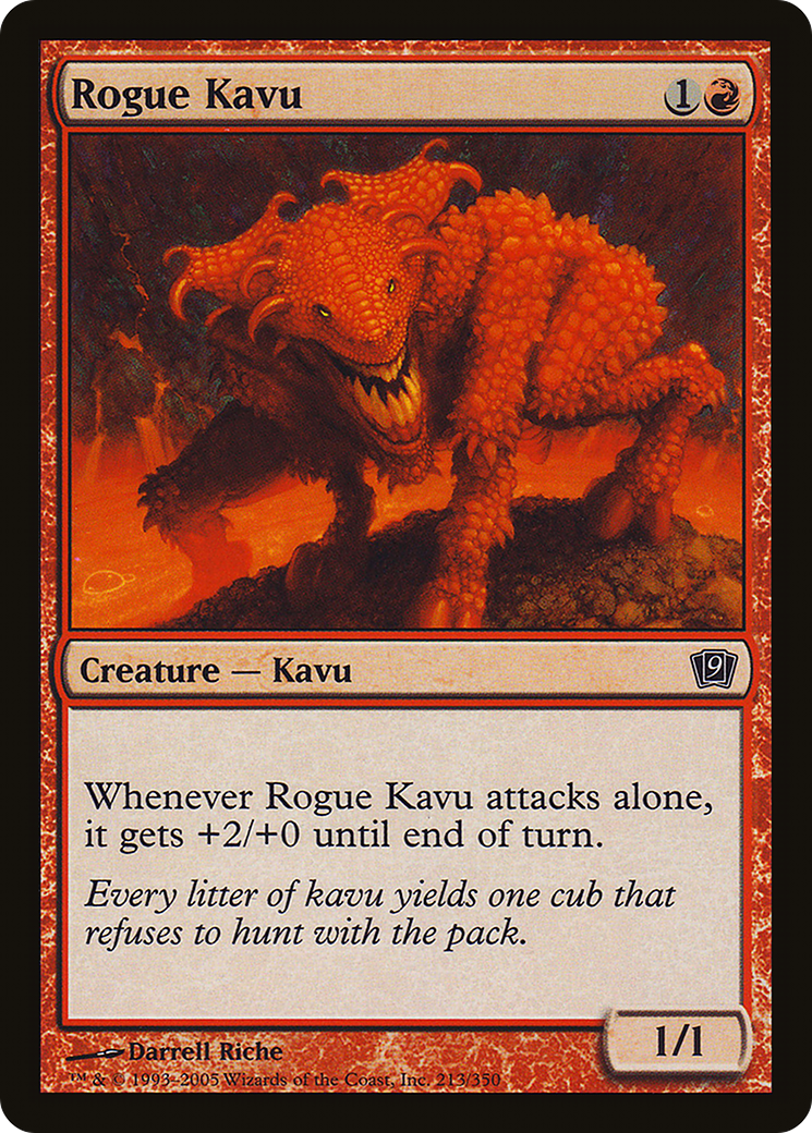 Rogue Kavu (9ED-213★) - 9th Edition
