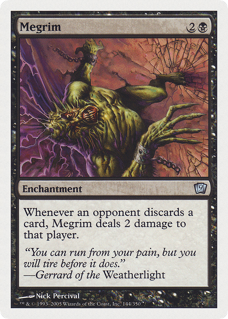 Megrim (9ED-144★) - 9th Edition Foil