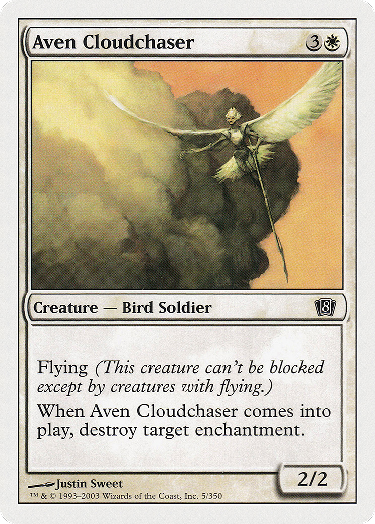 Aven Cloudchaser (8ED-05★) - 8th Edition Foil
