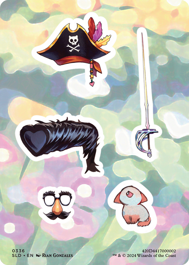 Sticker Sheet (0336) (SLD-336) - Secret Lair Drop