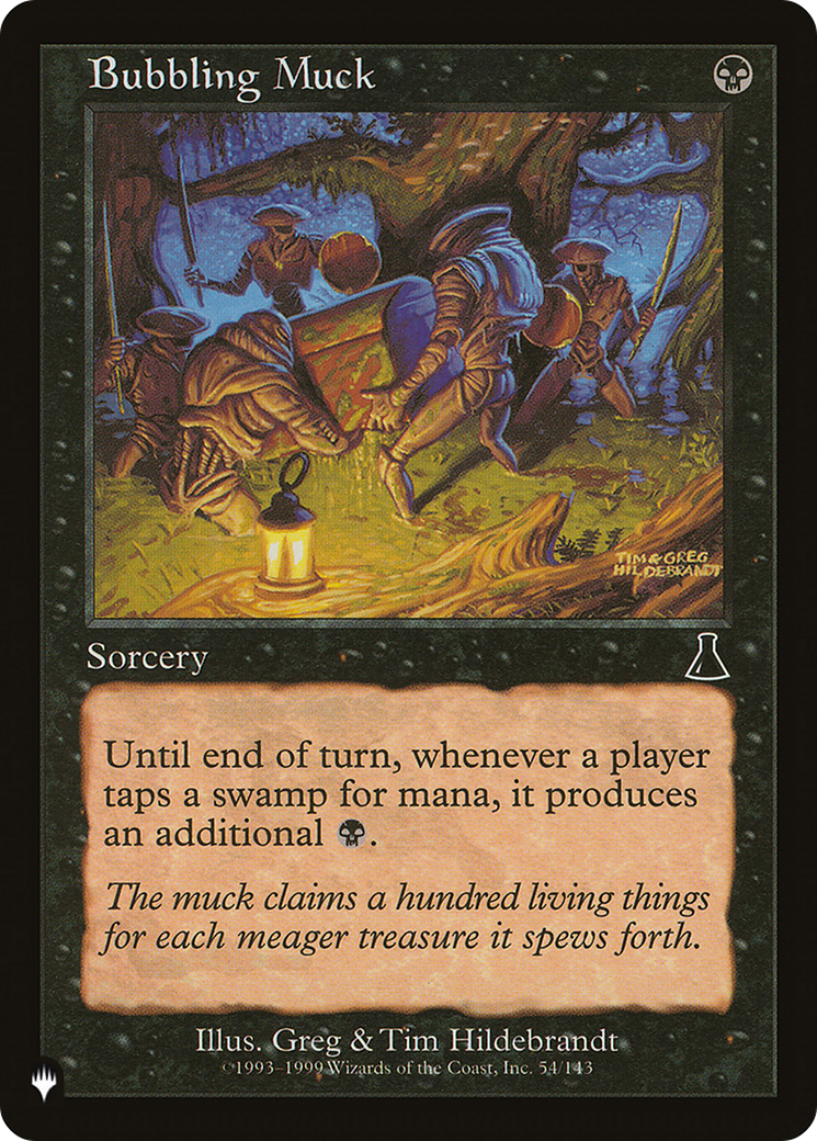 Bubbling Muck (LIST-UDS-54) - The List