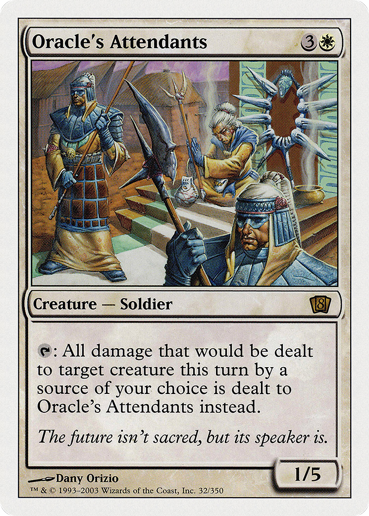 Oracle's Attendants (8ED-32★) - 8th Edition Foil
