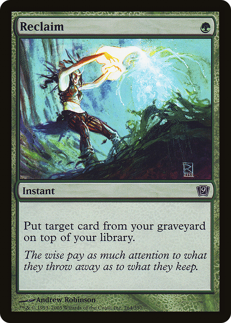 Reclaim (9ED-264) - 9th Edition Foil