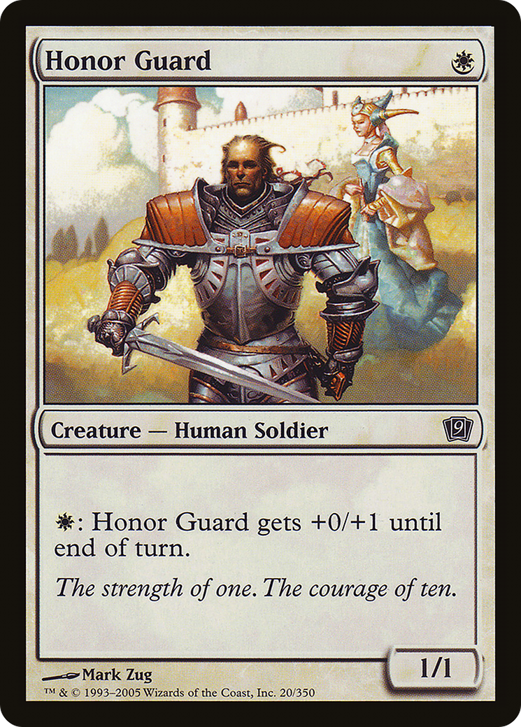 Honor Guard (9ED-20★) - 9th Edition Foil