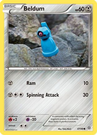Beldum 047/98 - Reverse Holofoil XY Ancient Origins - Common