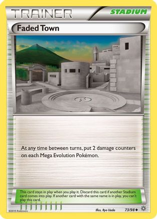 Faded Town 073 XY Ancient Origins - Uncommon