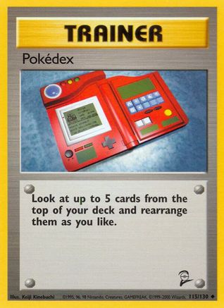 Pokedex 115/130 Base Set 2 - Uncommon
