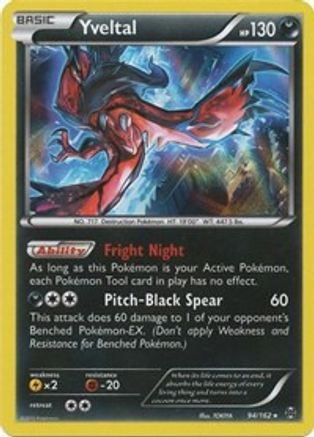 Yveltal 094/162 - Holofoil XY BREAKthrough - Holo Rare