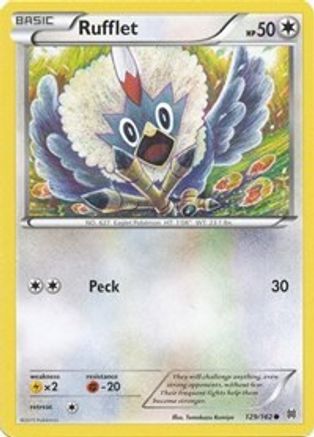 Rufflet 129/162 XY BREAKthrough - Common