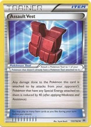 Assault Vest 133/162 XY BREAKthrough - Uncommon