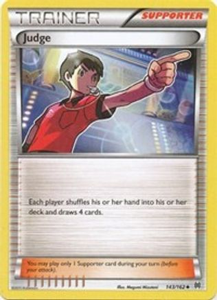 Judge 143/162 XY BREAKthrough - Uncommon