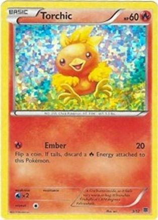 Torchic 003/12 - Holofoil McDonalds Promos 2015 - Promo