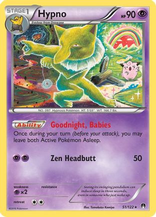 Hypno 051/122 XY BREAKpoint - Rare