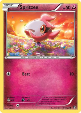 Spritzee 084/122 - Reverse Holofoil XY BREAKpoint - Common