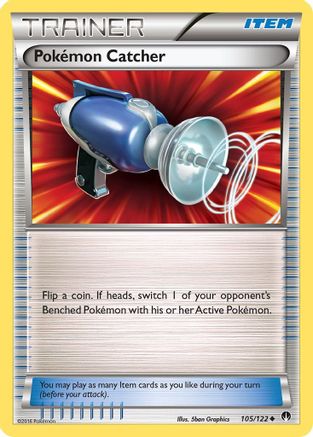Pokemon Catcher 105/122 XY BREAKpoint - Uncommon