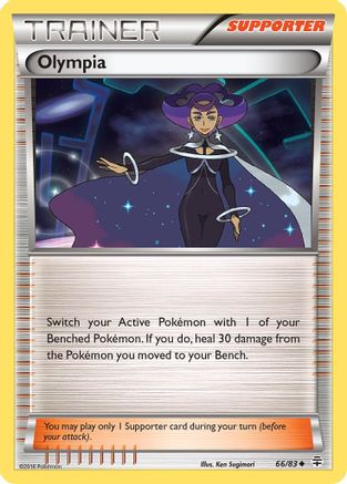 Olympia 066/83 - Reverse Holofoil Generations - Uncommon