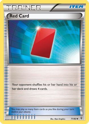 Red Card 071/83 - Reverse Holofoil Generations - Uncommon