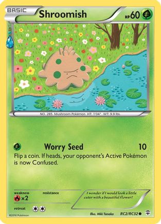 Shroomish RC2/RC32 Generations Radiant Collection - Common