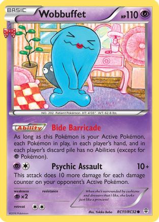 Wobbuffet RC11/RC32 Generations Radiant Collection - Common