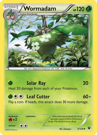 Wormadam (3) (3) 003 XY Fates Collide - Uncommon