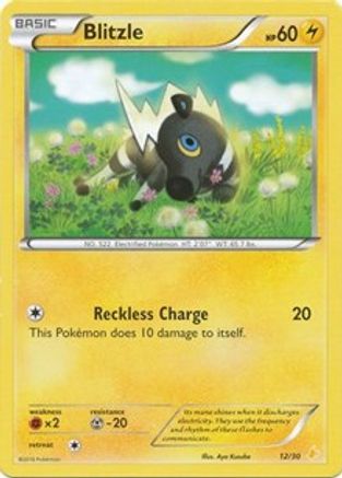 Blitzle (26) (26) 026 XY Trainer Kit Pikachu Libre & Suicune - Common