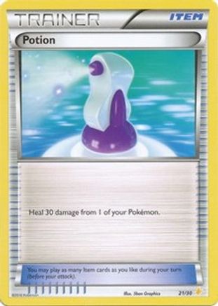 Potion (21 (21 - Pikachu Libre Deck) 021 XY Trainer Kit Pikachu Libre & Suicune - Common