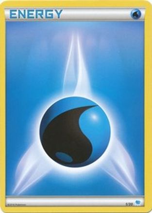 Water Energy (22) (22) 022 XY Trainer Kit Pikachu Libre & Suicune - Common
