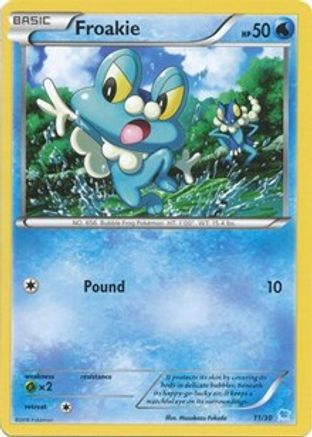 Froakie (11) (11) 011 XY Trainer Kit Pikachu Libre & Suicune - Common
