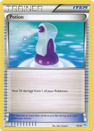 Potion (15 (15 - Suicune Deck) 015 XY Trainer Kit Pikachu Libre & Suicune - Common