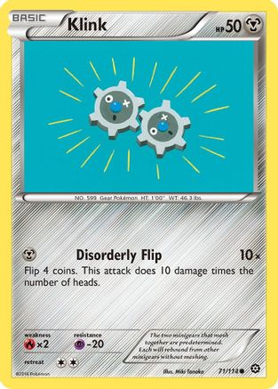 Klink 071/114 XY Steam Siege - Common