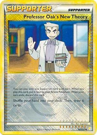 Professor Oak's New Theory (League Promo) 101/123 - Reverse Holofoil League & Championship Cards - Promo
