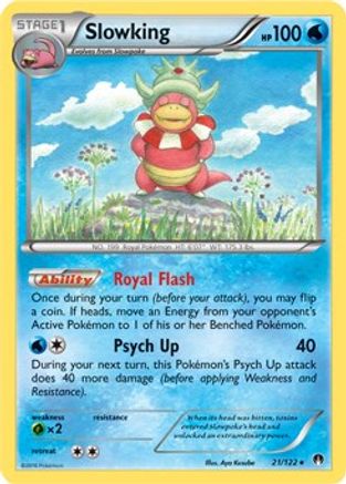 Slowking (XY BREAKpoint) 021/122 Deck Exclusives - Rare