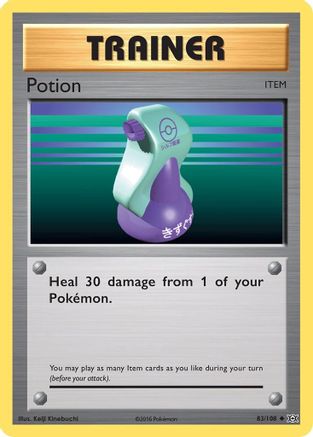 Potion 083/108 XY Evolutions - Uncommon