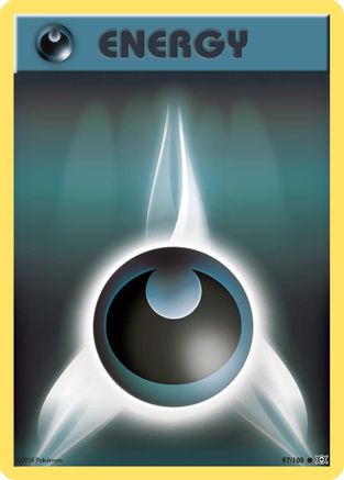 Darkness Energy 097/108 - Reverse Holofoil XY Evolutions - Common