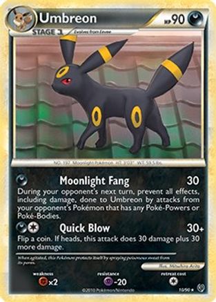 Umbreon 010/090 Deck Exclusives - Rare