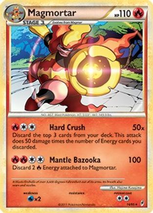 Magmortar (Call of Legends) 016/95 Deck Exclusives - Rare