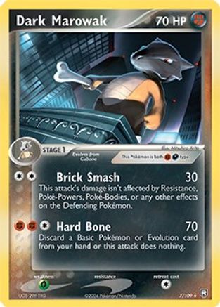 Dark Marowak (EX Team Rocket Returns) 007/109 Deck Exclusives - Rare