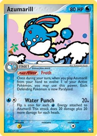 Azumarill (EX Team Rocket Returns) 001/109 Deck Exclusives - Rare