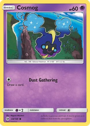 Cosmog 064/149 SM Base Set - Common