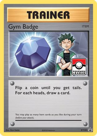 Gym Badge (Brock) XY203 - Holofoil XY Promos - Promo