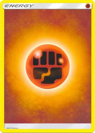 Fighting Energy (2017 Unnumbered) 169 SM Base Set - Common