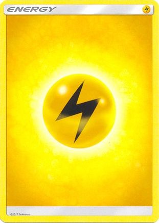 Lightning Energy (2017 Unnumbered) 167 - Reverse Holofoil SM Base Set - Common