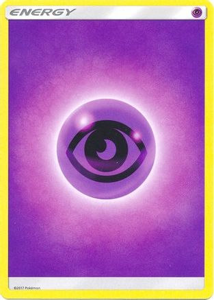 Psychic Energy (2017 Unnumbered) 168 - Reverse Holofoil SM Base Set - Common