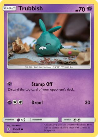 Trubbish 050/145 SM Guardians Rising - Common