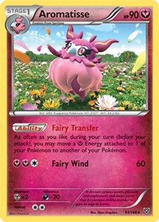 Aromatisse (XY Base Set) 093/146 Deck Exclusives - Rare