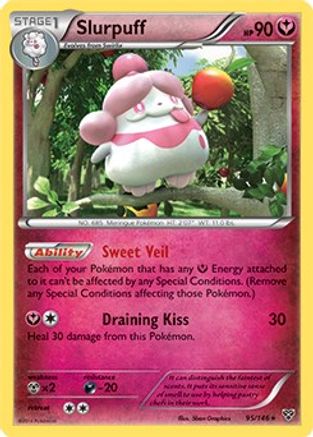 Slurpuff (XY Base Set) 095/146 Deck Exclusives - Rare