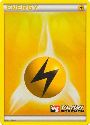 Lightning Energy (2011 Play! Pokemon) (2011 Play! Pokemon) - Holofoil League & Championship Cards - Promo
