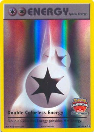 Double Colorless Energy (North America Championships) 090/108 - Holofoil League & Championship Cards - Promo
