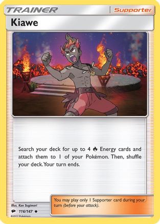 Kiawe 116/147 SM Burning Shadows - Uncommon