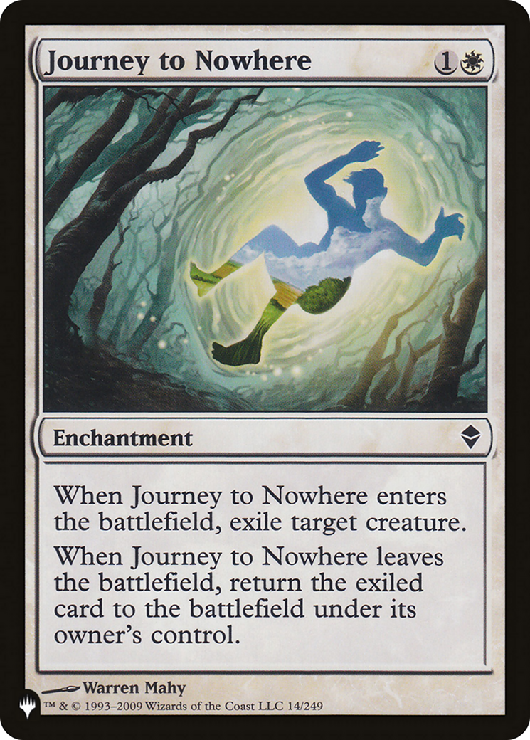 Journey to Nowhere (LIST-ZEN-14) - The List